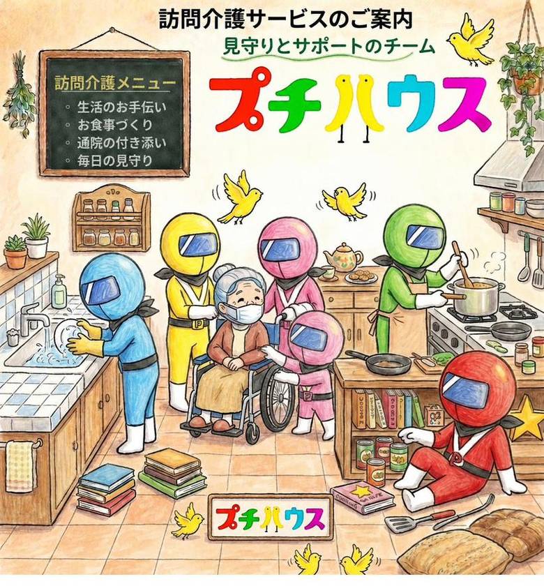 訪問介護のイラスト